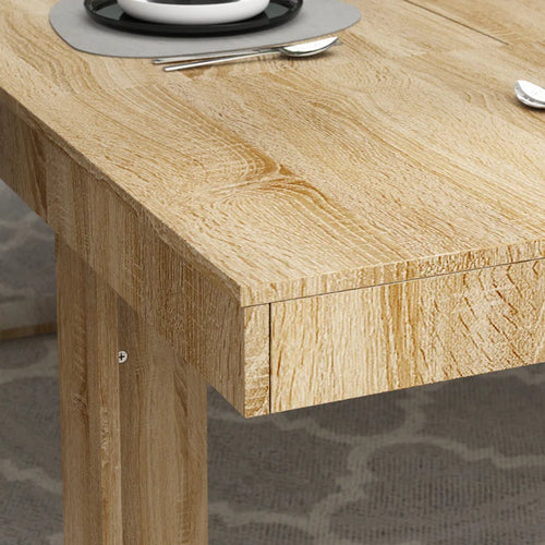 12-Person Rectangular Manufactured Wood Dining Table